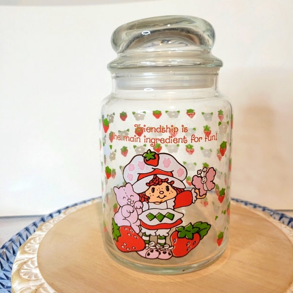 Strawberry Shortcake Other Vintage Strawberry Shortcake Glass Jar
